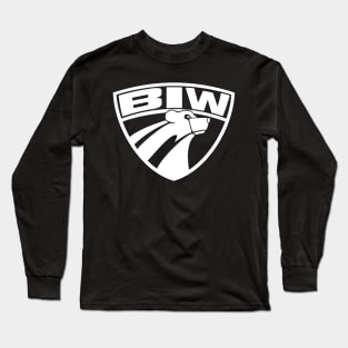 BIW White Logo Long Sleeve T-Shirt